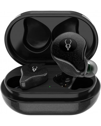 True Wireless Earbuds, Sabbat E16 Bluetooth 5.2 Headphones with Immersive HiFi Stereo Sound, APTX Deep Bass CVC8.1 Noise Cancelling Built-in Mic TWS Ear Buds Headset with Game Mode Wireless Charging